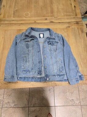 LC Lauren Conrad Light Blue Denim Jacket